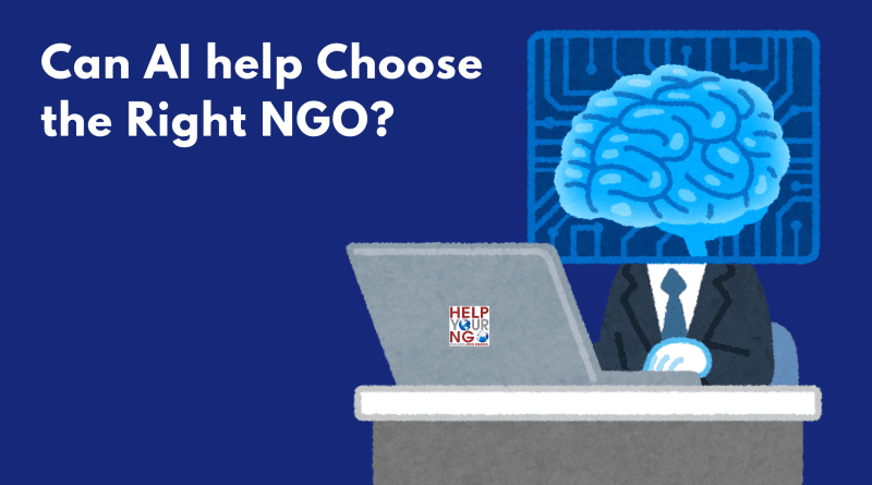 Can AI Help You Choose the Right NGO to Donate To in India?
