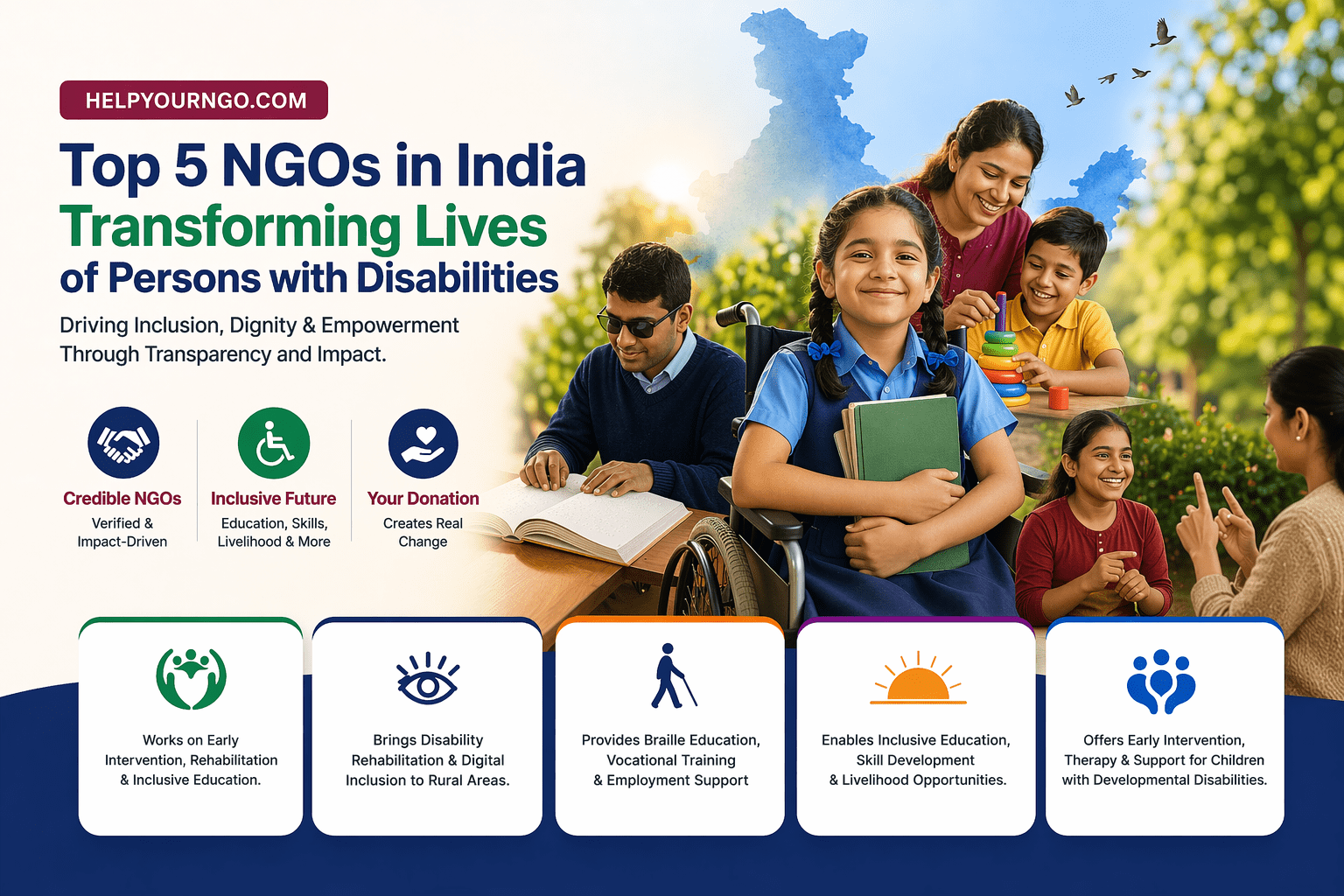5 Best NGOs for Disability Support in India